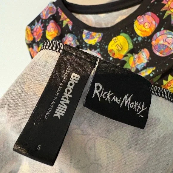 Blackmilk Rick & Morty Tee - Picture 4 of 4